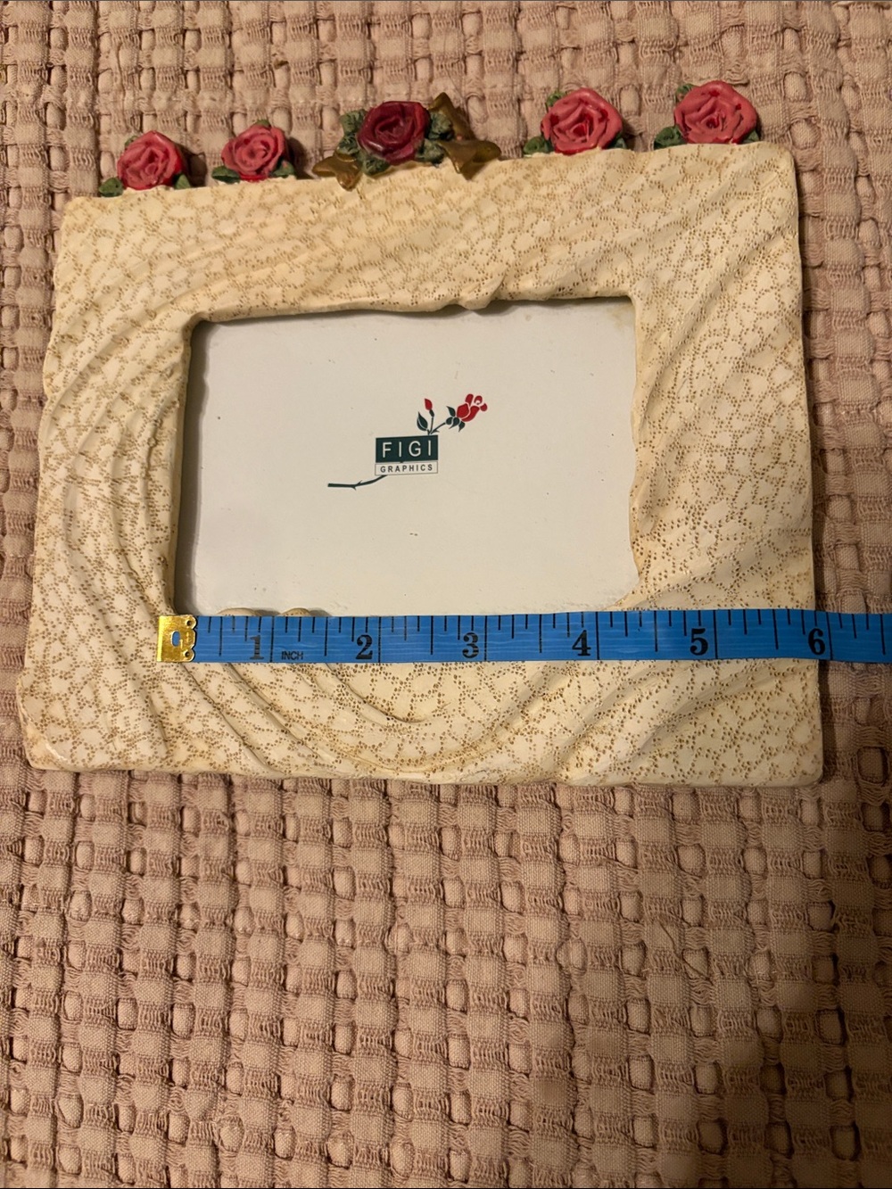 Vintage Victorian Roses Photo Frame. - Picture 5 of 6